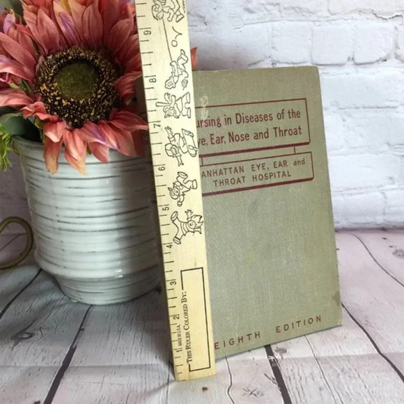 VINTAGE 1948 NURSING DISEASES OF THE EYE, EAR, NOSE AND THROAT textbook - Picture 2 of 10